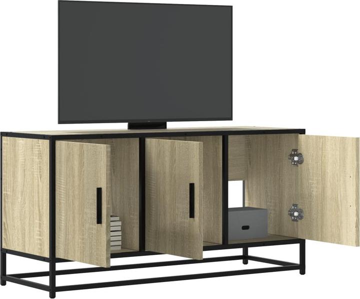 Actual product image VidaXL TV cabinet Lowboard TV cabinet TV table TV furniture Sonoma oak (100 x 35 x 50 cm)