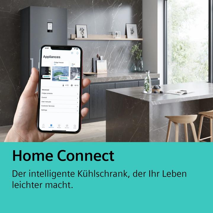 Actual product image Siemens iQ300, Built-in refrigerator, 82 x 60 cm, flat hinge, KU21RVFE0 (134 l)