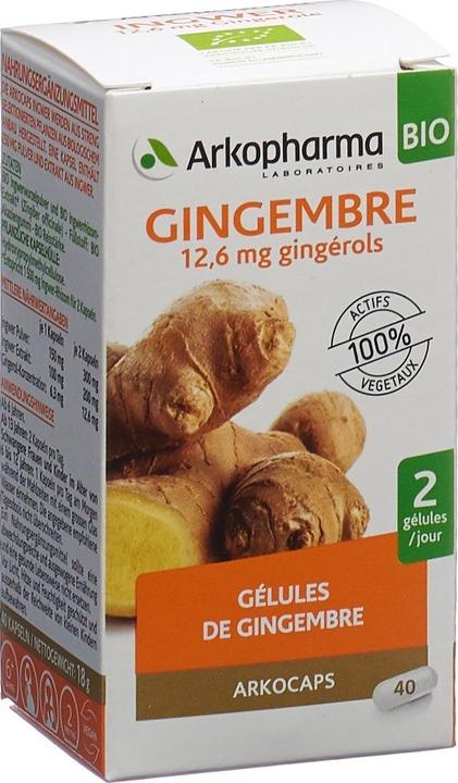 Produktbild Arkopharma Arkocaps Bio Ingwer Kapseln (40 Stück, Kapseln, 42 g)