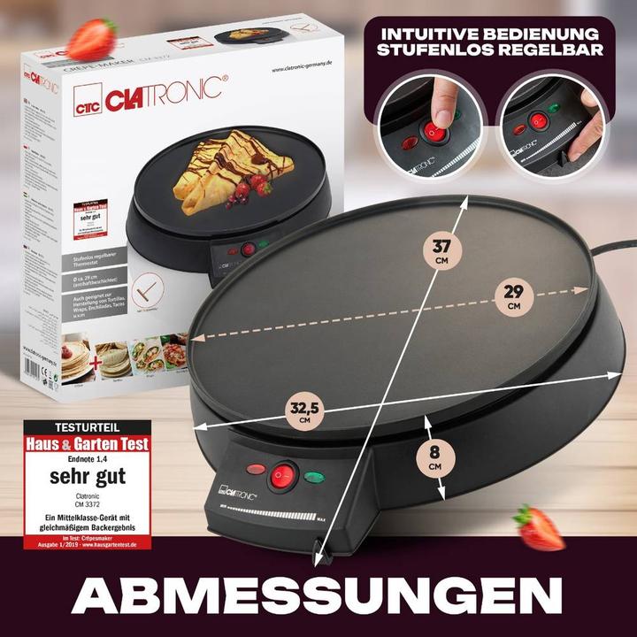 Produktbild Clatronic Crêpe Maker CM 3372