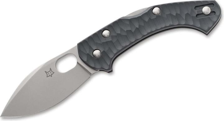Actual product image Fox Knives Zero 2.0 Desert Warrior FRN Wolf Grey (7 cm)