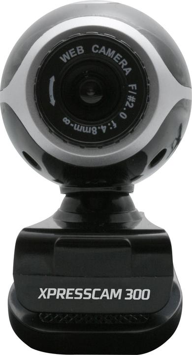 Produktbild NGS XpressCam300 - 5 MP - 8 MP - USB 2.0 - Schwarz - Silber - CMOS - 180 g (5 Mpx)
