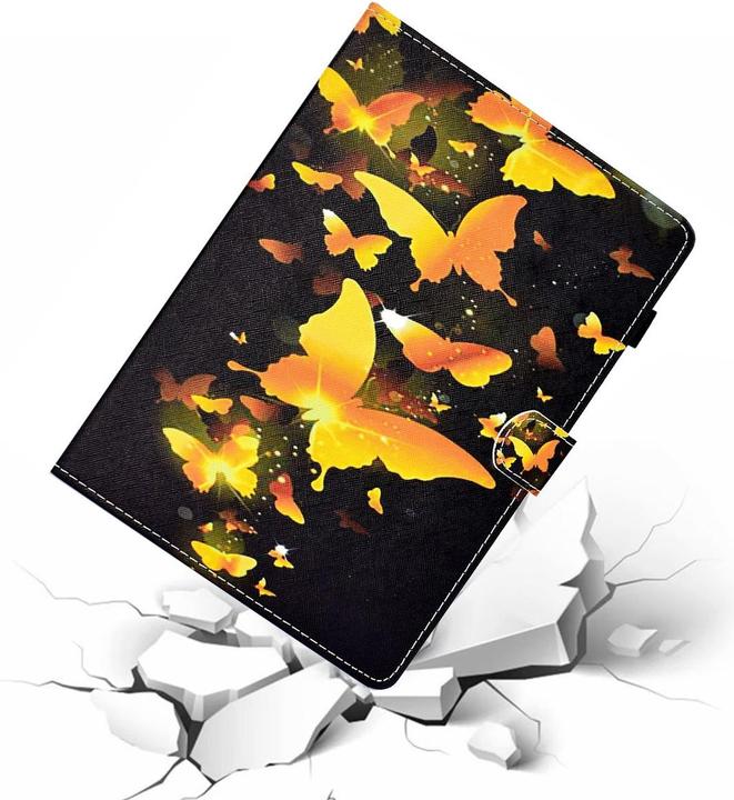 Produktbild König Design Schutz Tablet Hülle für Samsung Galaxy Tab S8 Case Cover Tasche Bumper Wallet (Galaxy Tab S8)