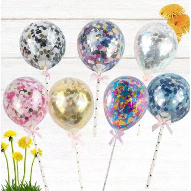 Produktbild MU Style Kuchen Topper Ballon (7-tlg. Set) (1 x)