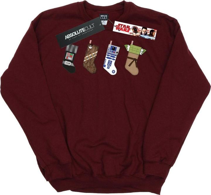 Star Wars Christmas Stockings Sweatshirt Jungen