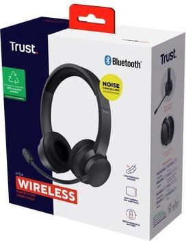 Actual product image Trust AYDA USB-ENC PC Headset (Wireless, Cable, USB-C)