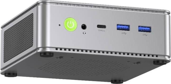 Produktbild GMKtec MINI PC K8 AMD Ryzen 7 8845HS RAM + SSD Silver (AMD Ryzen 7 8845HS, 32 GB, 1000 GB)