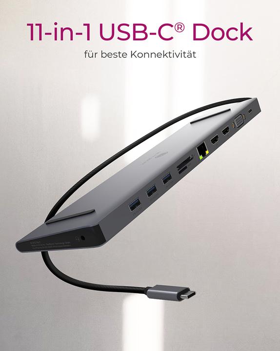 Produktbild Icy Box IB-DK2106-C (USB-C, 1 Ports)