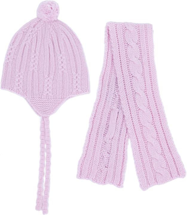 Produktbild Cash-Mere Kaschmir Mütze und Schal Set (One Size)