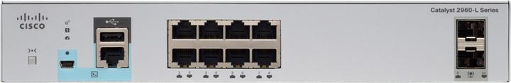Actual product image Cisco 2960L-8TS-LL: 8 Port LAN Lite Switch (8 Ports)