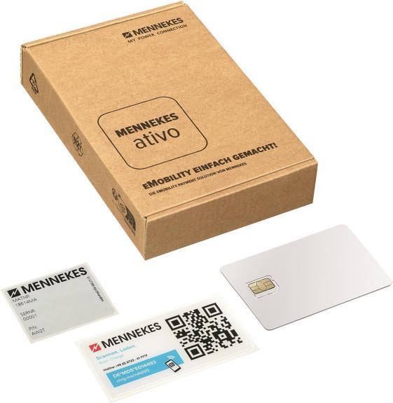 Produktbild Mennekes ativo 4Business Paket m 18615MA SIM-Karte