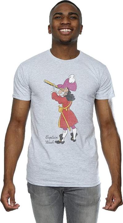 Immagine prodotto Disney Maglietta Uomo Classic Captain Hook Heather (XXL)