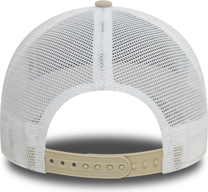 Produktbild New Era A-Frame Mesh Trucker Cap - Vintage Brand Beige (One Size)