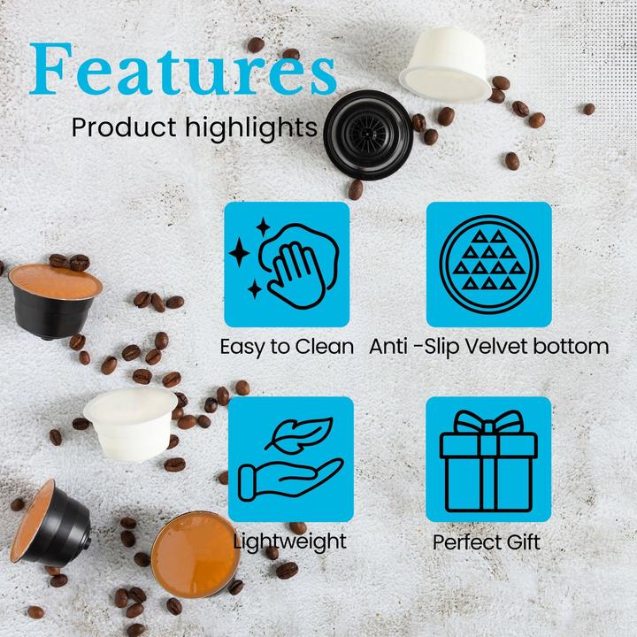 Actual product image Intirilife Kaffee Kapselhalter kompatibel mit Dolce Gusto Kapseln (24 Stück)