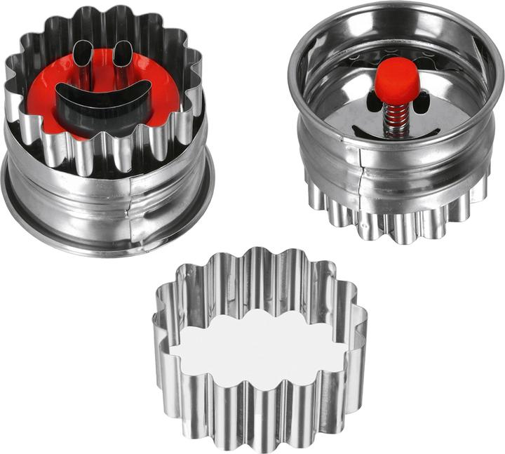 Metaltex Linzer cookie cutter Smile