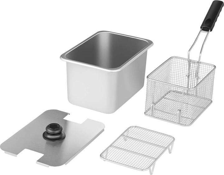 Produktbild Royal Catering Fritteuse Elektro 1 x 8 L EGO Thermostat Fritteuse Fritöse 1 x 2.500 Watt (EU-Stecker)