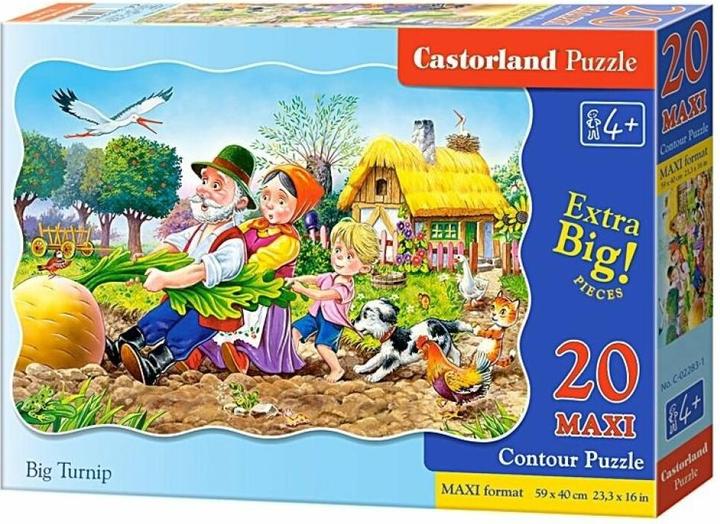 Productafbeelding Castorland CASTOR 20 EL. MAXI Rzepka - 02283 (20 onderdelen)