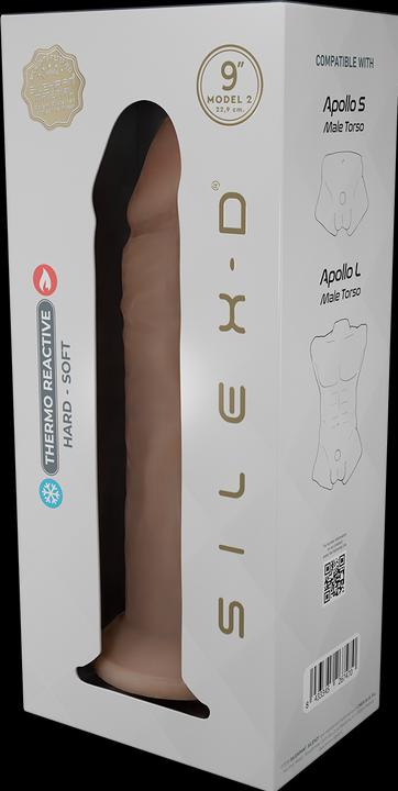 Actual product image Silexd Realistic Dildo Liquid Silicone Model 2 9“