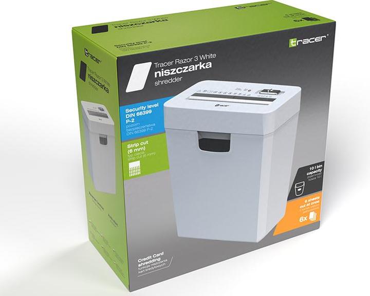 Actual product image Tracer 47584 White Shredder (Strip cut)