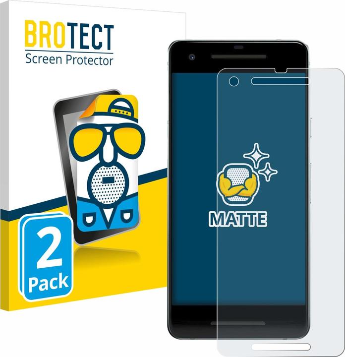 Immagine prodotto BROTECT Pellicola protettiva antiriflesso opaca (2 Pezzo/i, Google Pixel 2)