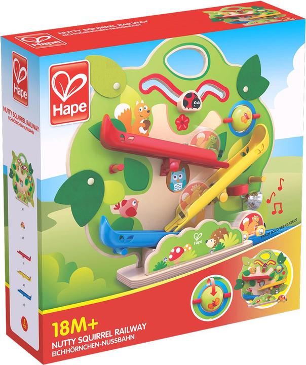 Actual product image Hape Squirrel Nut Train