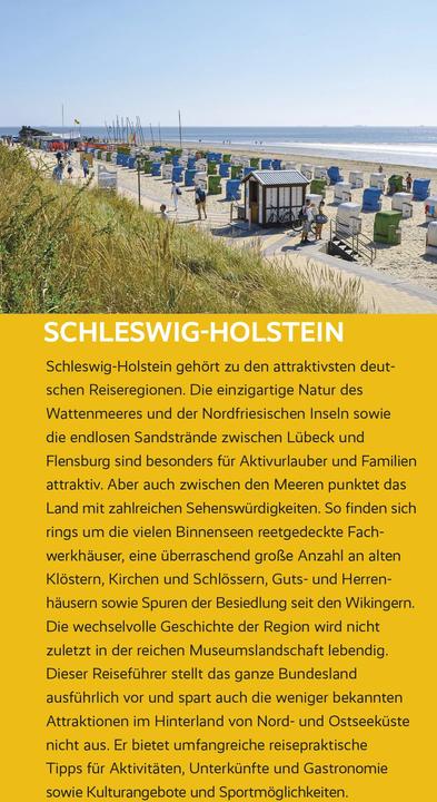 Actual product image Reiseführer Schleswig-Holstein (German, Franz-Josef Krücker, 2023)