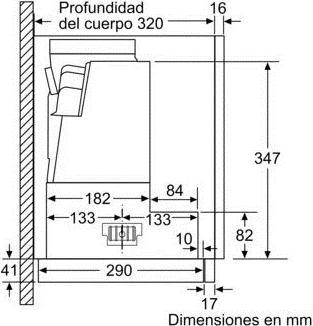 Produktbild Siemens iQ300 LI67SA531 Dunstabzugshaube Halb eingebaut (Pullout) ³/h A (Huttenlüfter)