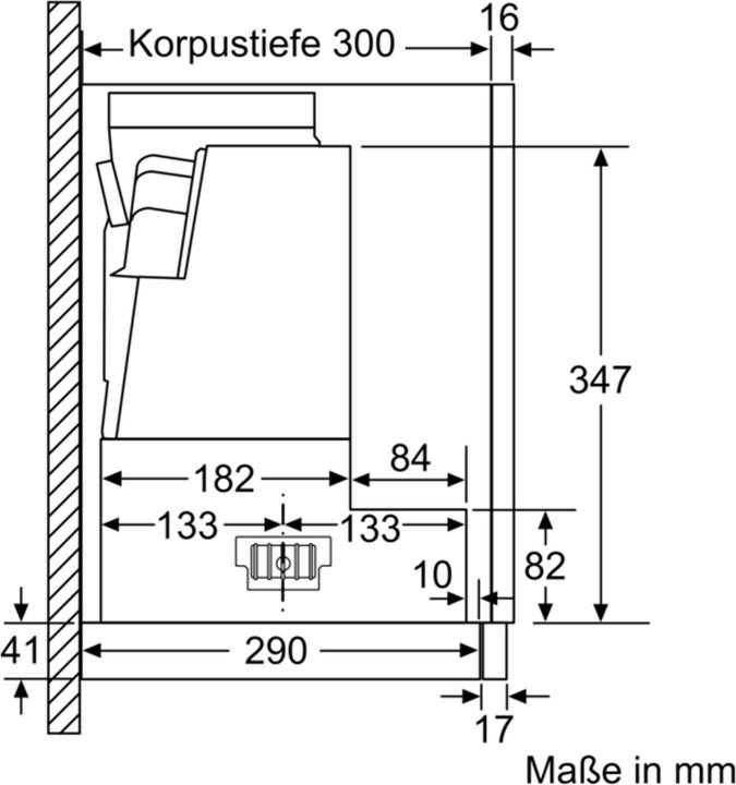 Actual product image Bosch Hausgeräte DFR067A52 (Flat-screen hood)