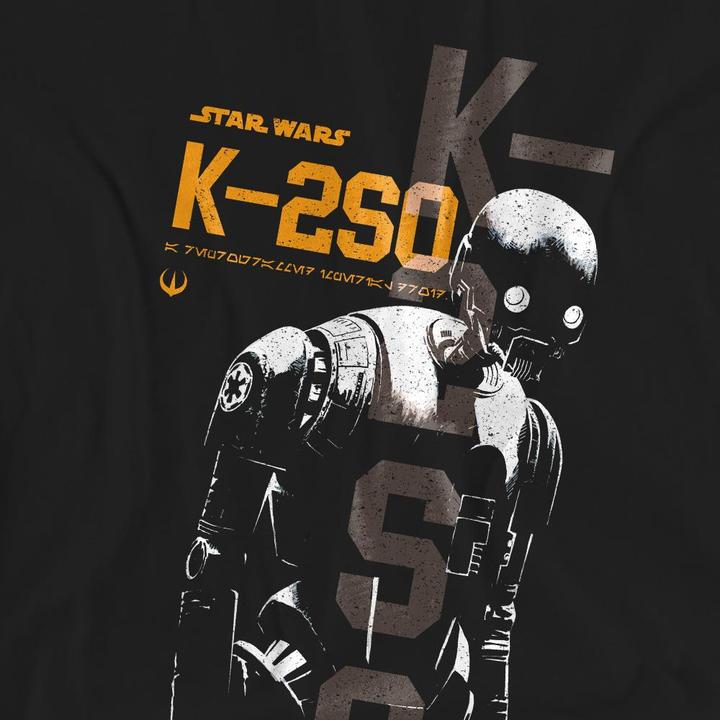 Actual product image Star Wars Unisex Adult K-2SO T-Shirt (L)