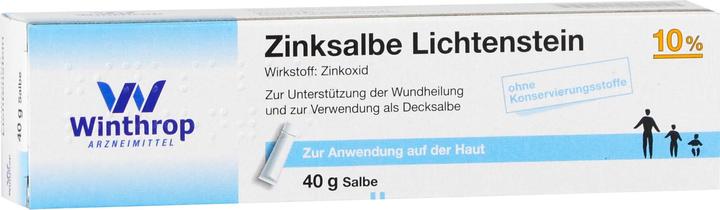 Actual product image Zentiva Zinc ointment Lichtenstein, 40 g ointment