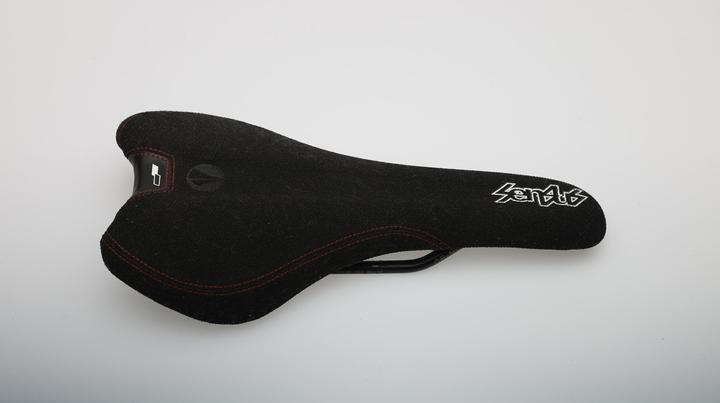 Actual product image Sdg Radar MTN X Sensus saddle, Lux-Alloy, 7x7mm, black/white