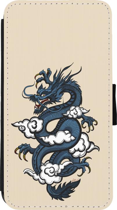 Image du produit PhoneLook Coque Wallet noir Blue Dragon Tattoo (Apple iPhone 11 Pro)