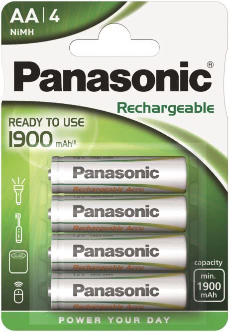 Immagine prodotto Panasonic Rechargeable (4 pz., AA, 2050 mAh)