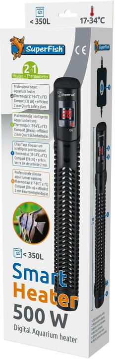 Immagine prodotto SuperFish Smart Heater 500 Watt, Tipo di prodotto: Riscaldatore di controllo