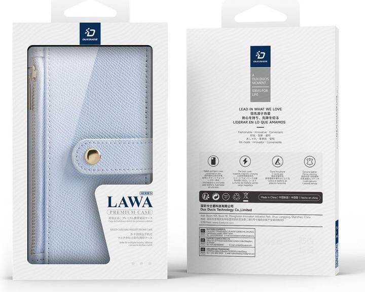 Image du produit Dux Ducis Lawa Series MagSafe Bookcover en similicuir Étui (Apple iPhone 16 Pro Max)