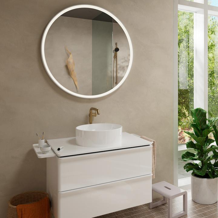 Produktbild hansgrohe Tecturis S Einhebel-Waschtischarmatur 240 Fine CoolStart wassersparend+für Aufsatzwascht