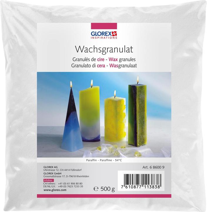 Actual product image Glorex Wax granules 500g