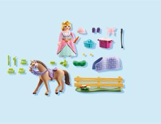 Immagine prodotto Playmobil Principessa con cavallo (71801, Playmobil Principessa Magica)