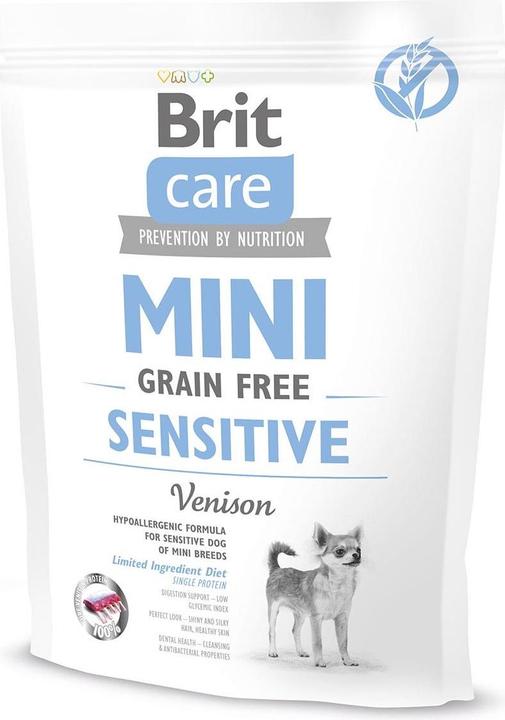 Actual product image Brit Care Mini Grain Free Sensitive 400g (Adult, 400 g)