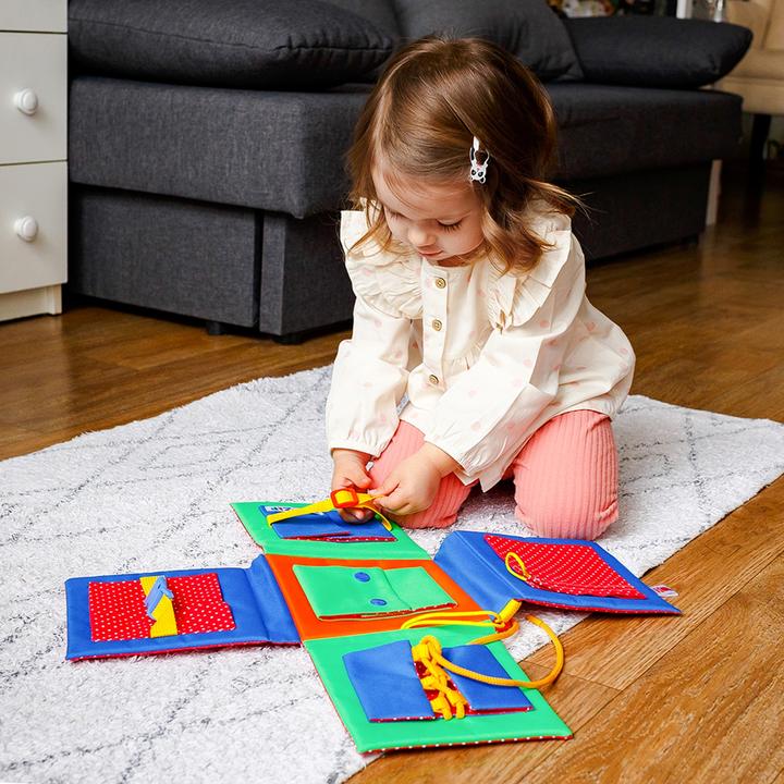 Actual product image Busy board (German, French, Italian, English)