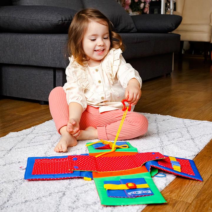 Actual product image Busy board (German, French, Italian, English)