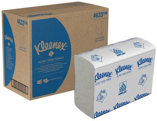 Kleenex Serviettes pliées 2lg. 24,1x19,1cm 37374 blanc, pliage en Z 18x150 feuilles (18 x)