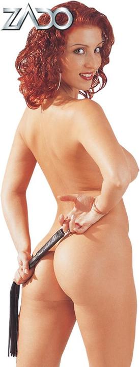 Actual product image Zado Leather whip short