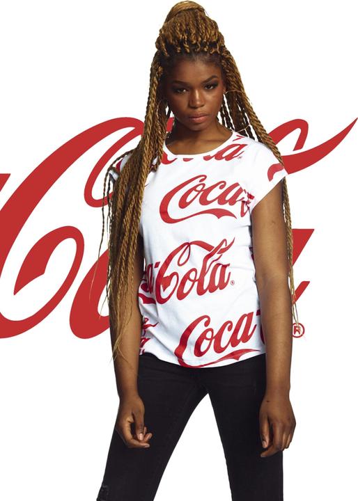 Merchcode Ladies Coca Cola AOP Tee (XS)