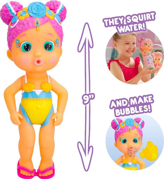 Actual product image IMC Toys Bloopies Mermaid Magic Tail W2 Melodies