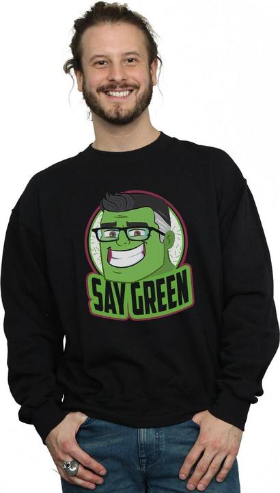 Produktbild Avengers Endgame Hulk Say Green Sweatshirt (S)