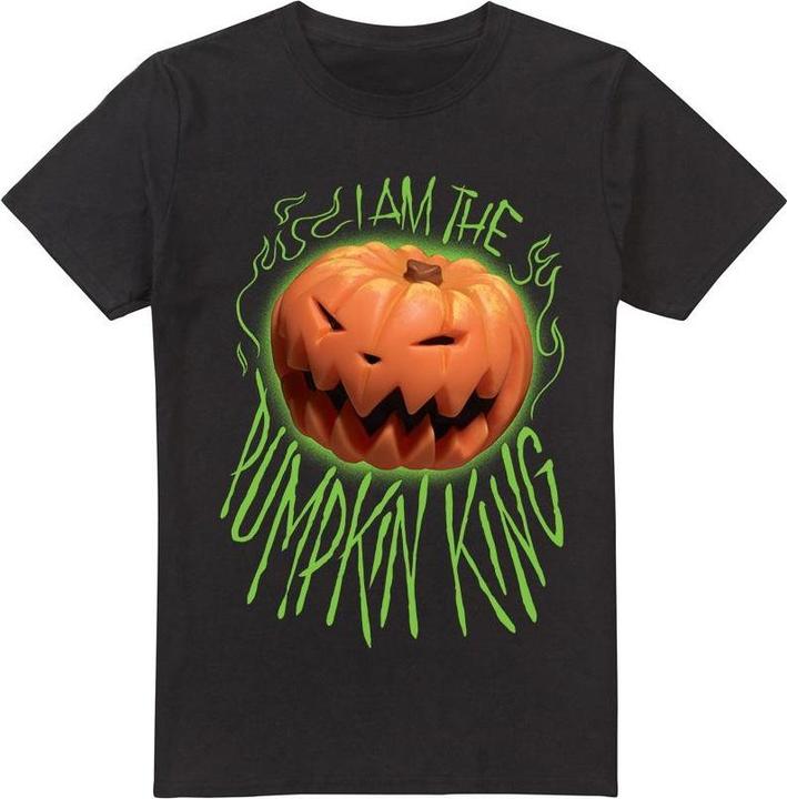 Actual product image The Nightmare Before Christmas Mens I Am The Pumpkin King T-Shirt (L)