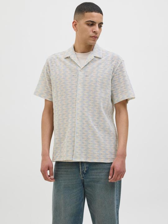 Produktbild Jack & Jones Jorsummer Luke Texture Resort Shirt Ss (XL)