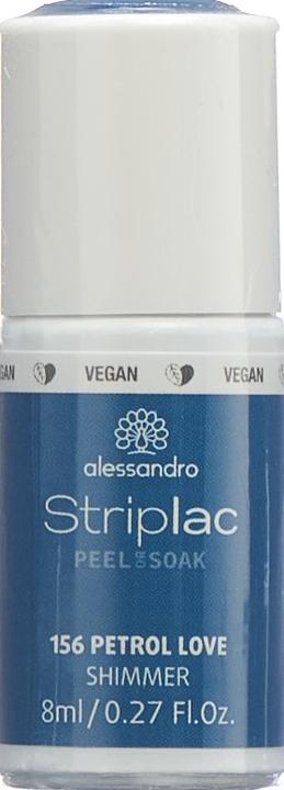 Immagine prodotto Alessandro Striplac Peel or Soak - Petrol Love (156 Amore per la benzina, Smalto pelabile)