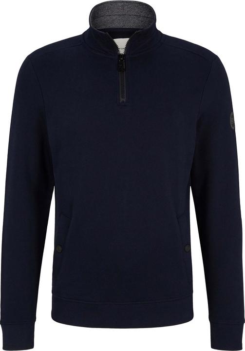 Tom Tailor Sweatshirt Langarmshirt Troyer (M)